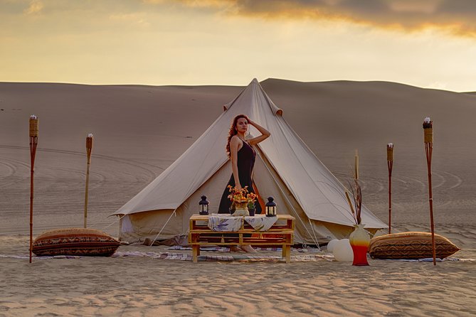 Glamping in Huacachina Desert - Key Points