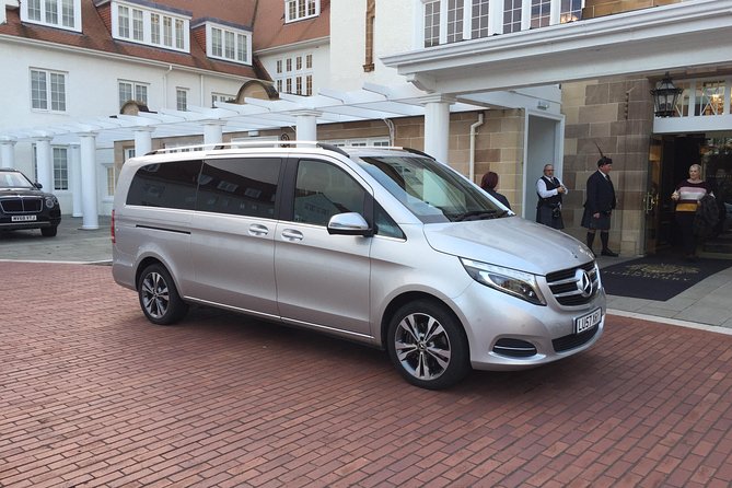 Glasgow Airport to City Mercedes Minivan - Key Points