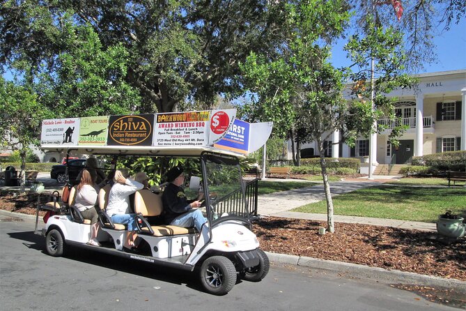 golf cart tour of historic downtown mount dora fl Golf Cart Tour of Historic Downtown Mount Dora, FL