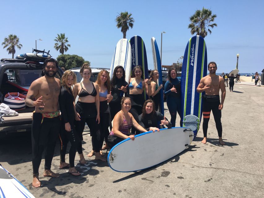 Group Surf Lesson for 5 Persons - Key Points