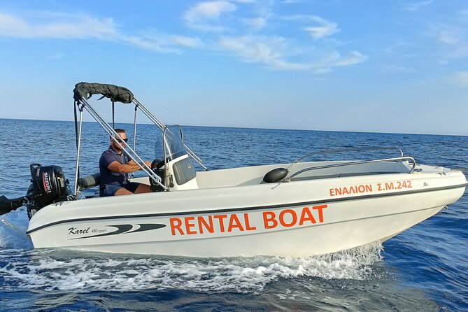 Half-Day Boat Rental With Skipper Option in Milos - Just The Basics