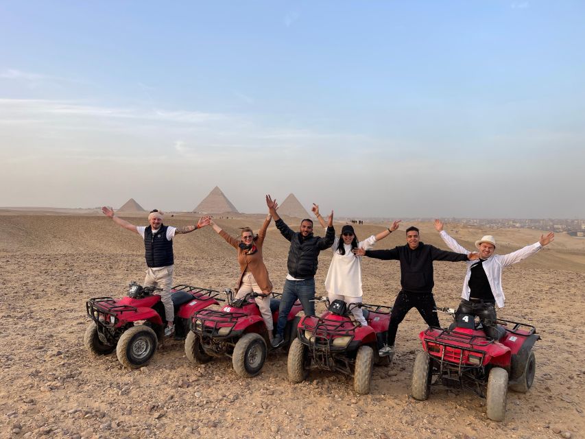 Half-Day to Giza Pyramids, W/Lunch, Camel Ride and ATV - Key Points