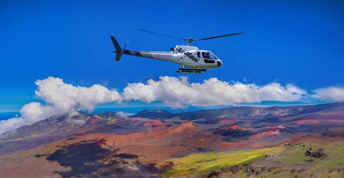 Hana Rainforest and Haleakala Crater 45-min Helicopter Tour - Key Points