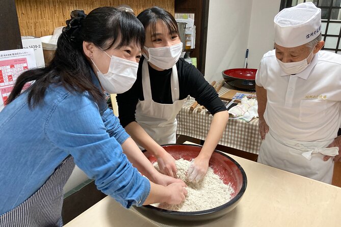 Handmade Soba Making & Fresh Wasabi Lunch - Key Points