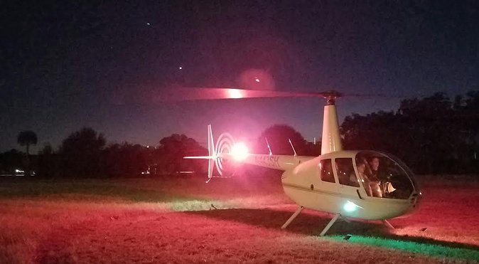 Helicopter Night Ride in Orlando Parks and Downtown (31-48miles) - Key Points