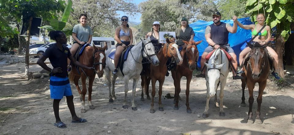 Horseback Ride, Blue Hole, Dunn's River and Tubing Tour - Just The Basics