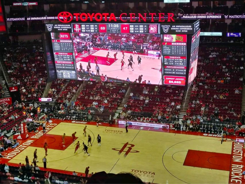 Houston: Houston Rockets NBA Basketball Game Ticket - Key Points