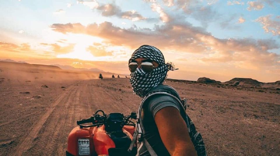 Hurghada: City Tour and Sunset Quad Bike Desert Safari - Key Points
