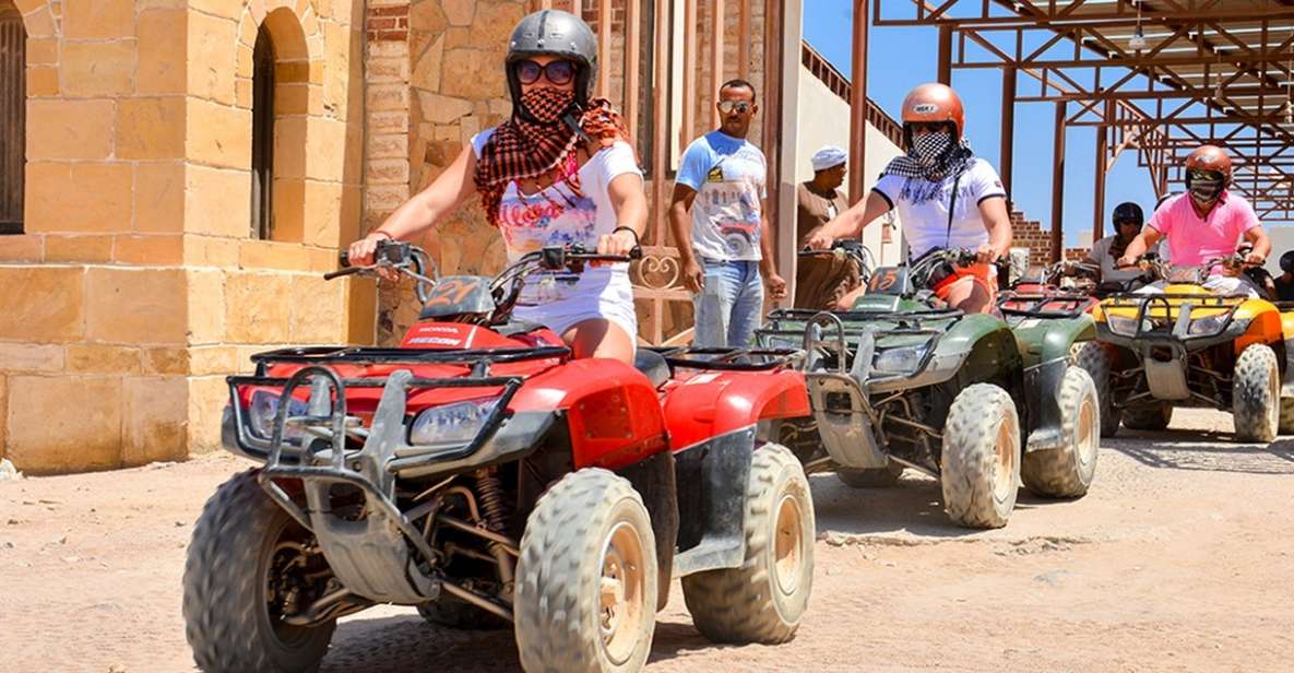 Hurghada: Morning Quad Bike Tour, Camel Ride and Transfer - Key Points