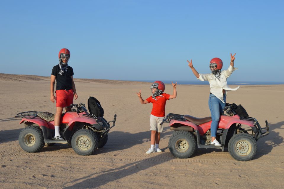 Hurghada: Quad Safari, Camel, Horse Ride With Dinner & Shows - Key Points