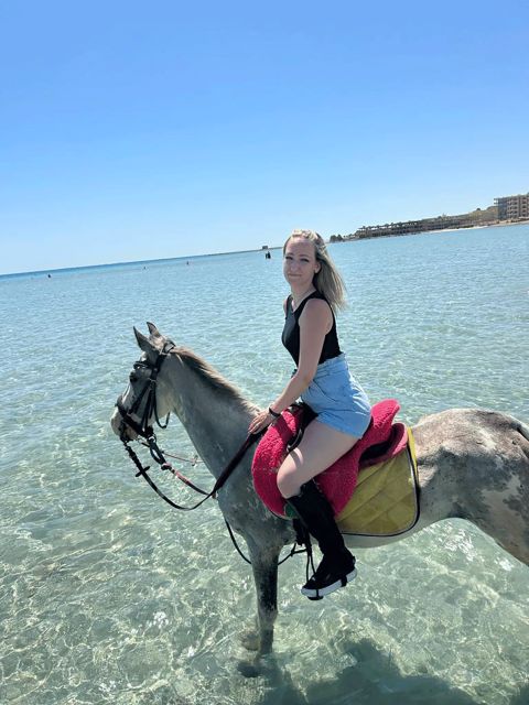 Hurghada: Red Sea & Desert Horse Riding Tour With Swimming - Key Points