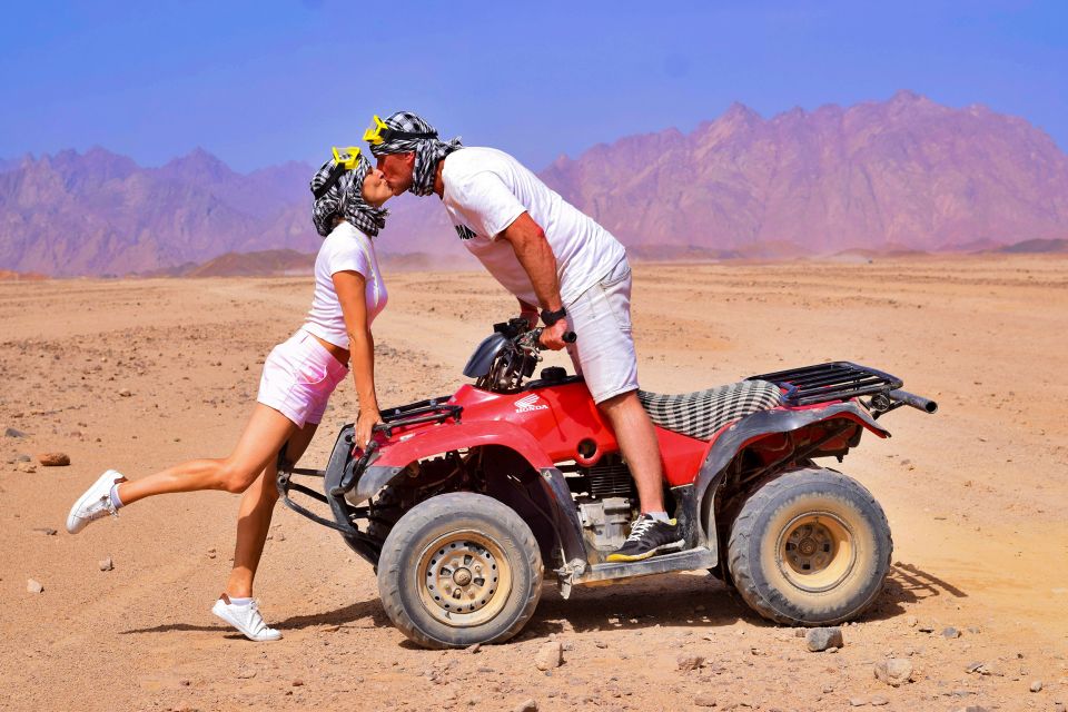 Hurghada: Safari Jeep, Quad, Buggy, Camel Ride & BBQ Dinner - Key Points