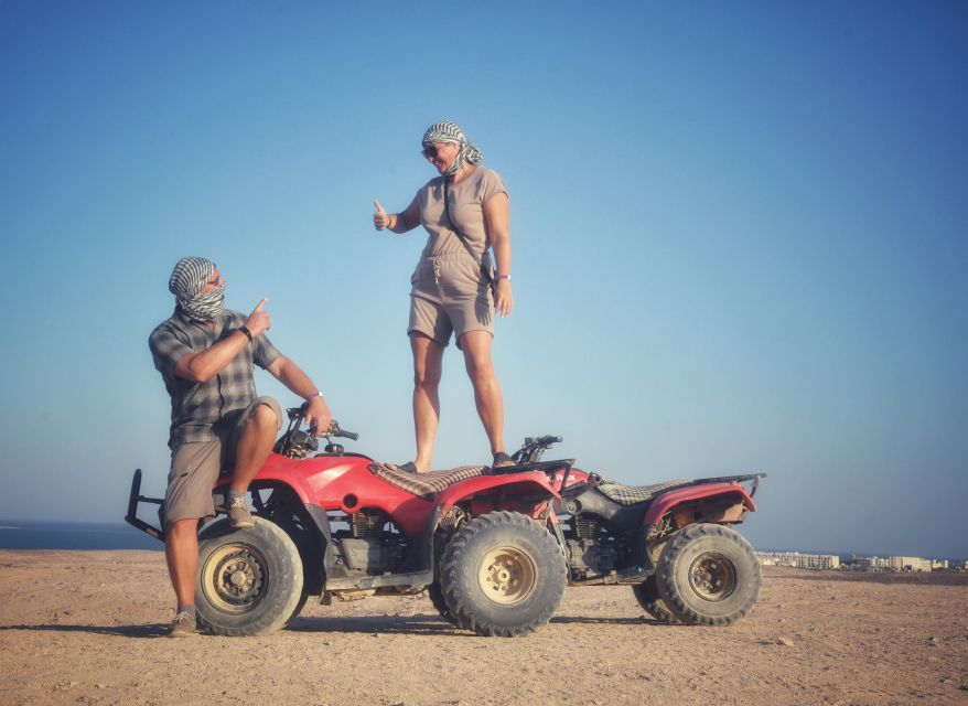 Hurghada: Sunset Quad Bike, Camel W/ Opt Stargazing and BBQ - Key Points