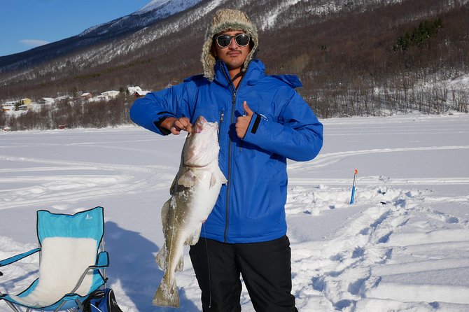 Ice Fishing On The Fjord - Key Points