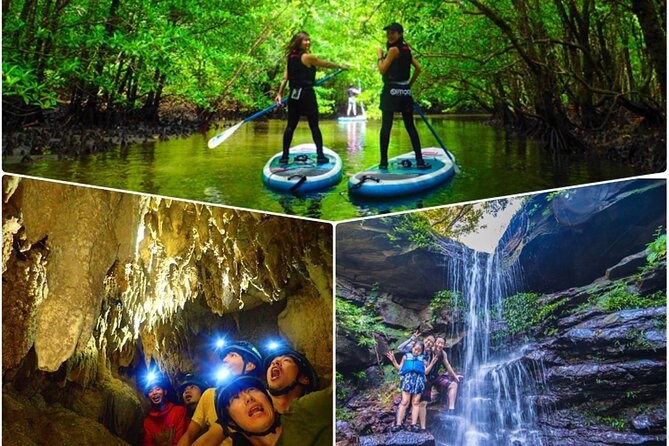 Iriomote Sup/Canoe in a World Heritage&Limestone Cave Exploration - Just The Basics