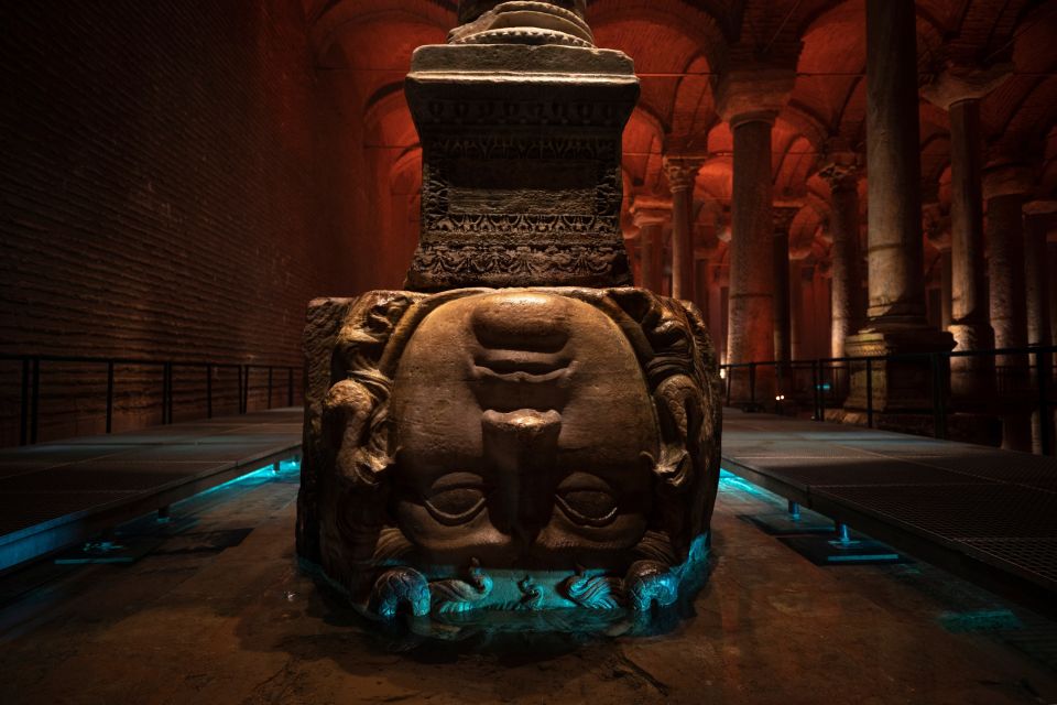 Istanbul: Basilica Cistern Walking Tour With Entry Ticket - Key Points
