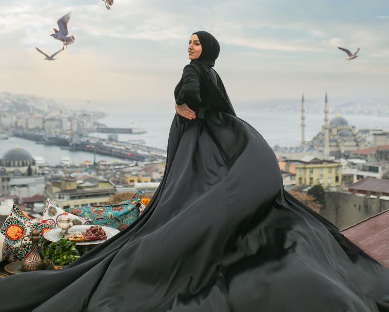Istanbul: Flying Dress Photoshoot Experience - Booking Details