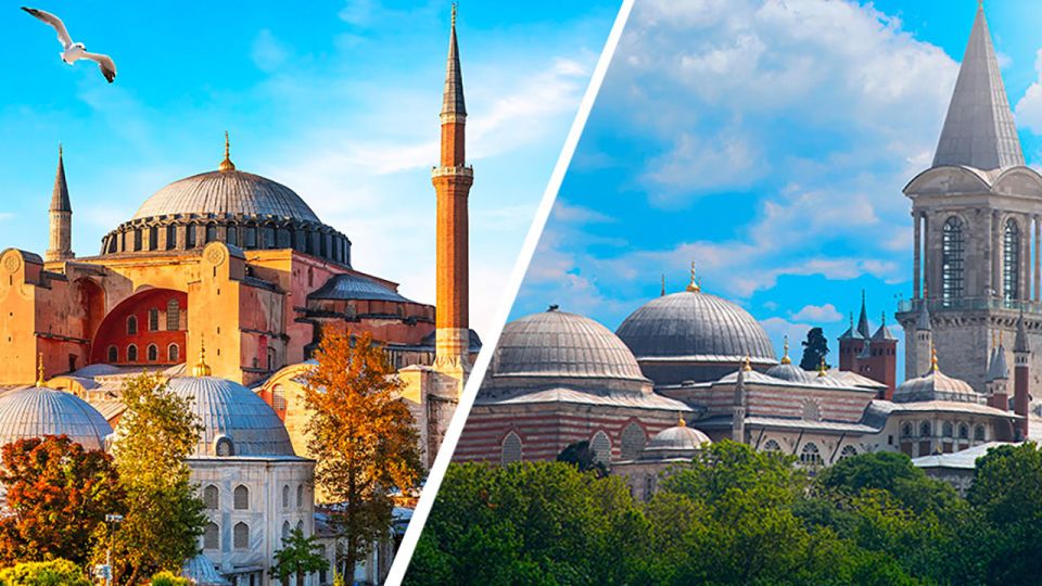 Istanbul: Topkapi Palace Tour and Hagia Sophia Exterior Tour - Key Points