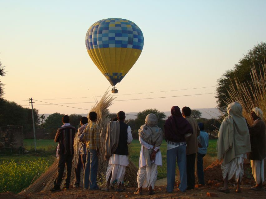Jaipur: Hot Air Balloon Ride With Coffee and Cookies - Key Points