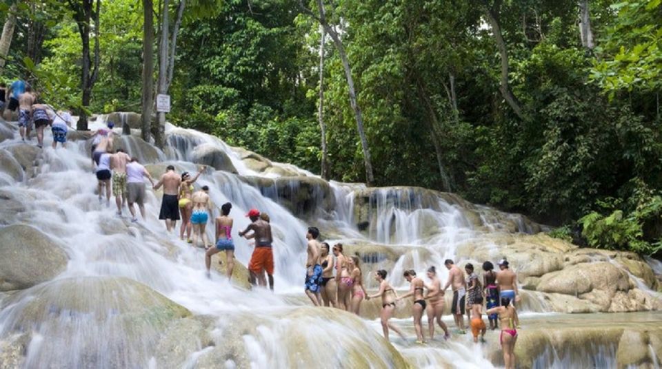 Jamaica: Dunn's River Falls and Jungle River Tubing Tour - Just The Basics