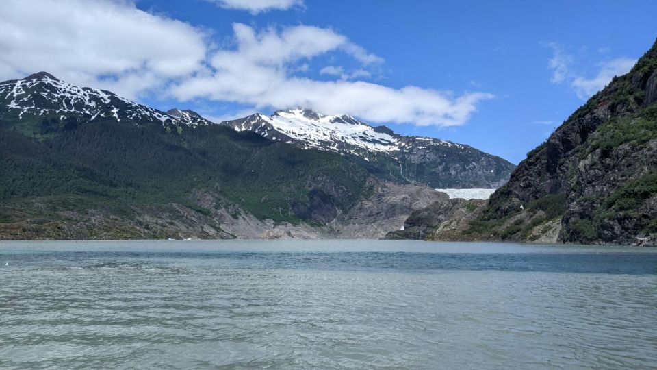 Juneau: Mendenhall Glacier Waterfall & Whale Watching Tour - Key Points