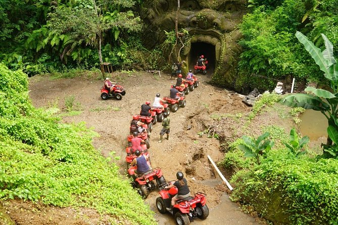 Jungle ATV Quad Bike Through Gorilla Face Cave - Key Points