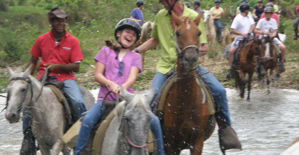Jungle River Adventure Horseback Ride & Zip Line Tour - Key Points