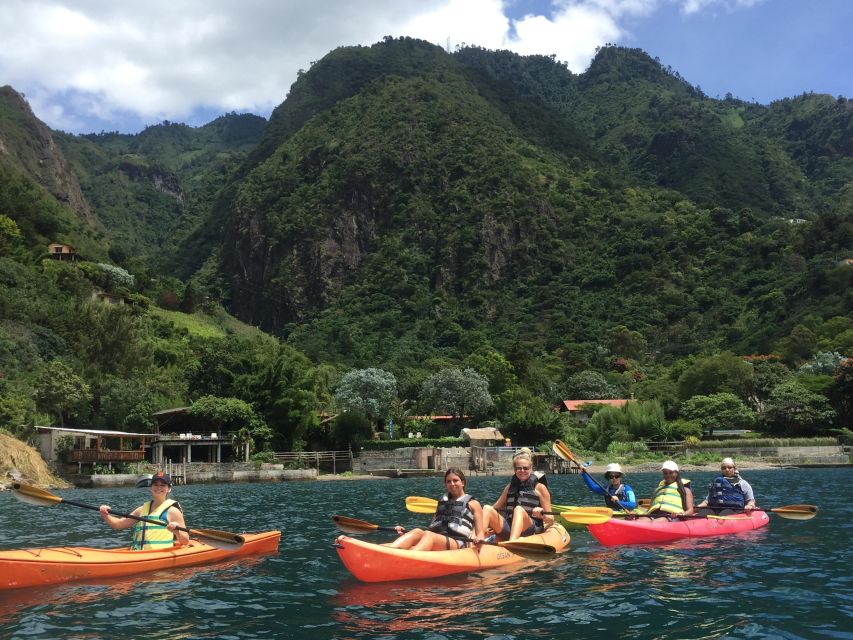 Kayak Hike Adventure. Visit Tzununa, Jaibalito, Santa Cruz - Key Points