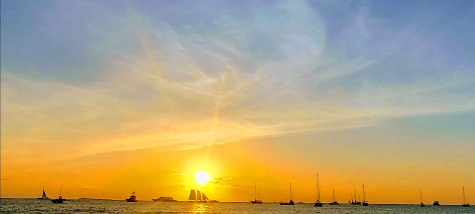 Key West: Private Tiki Boat Sunset Cruise - Key Points