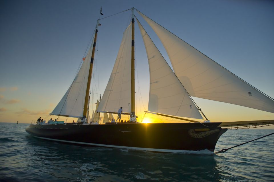 Key West: Schooner Sunset Sail With Food & Drinks - Key Points