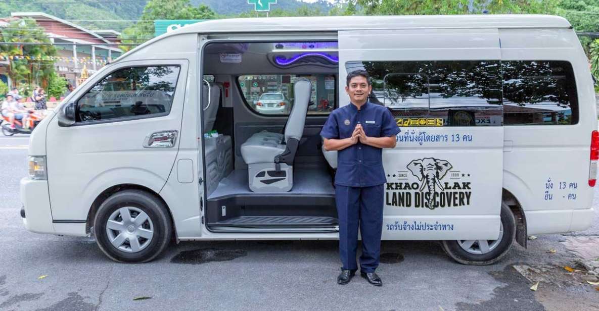 Khao Lak/Bang Sak: 1-Way Private Transfer to Phuket Airport - Key Points