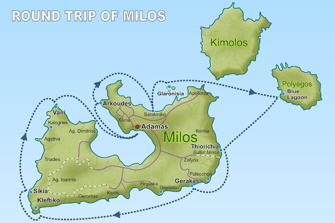 Kleftiko and Round Trip of Milos Island Lunch & Open Bar - Just The Basics