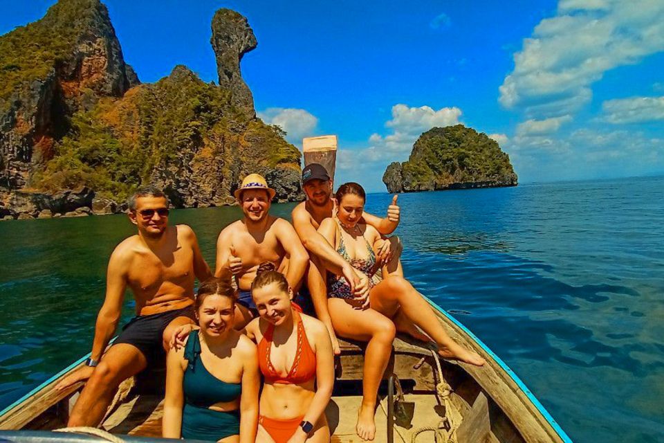 Krabi: 4 Islands & Ko Hong Private Long-tail Boat Tour - Key Points