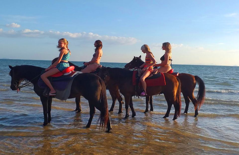 Krabi: Crystal Lagoon Kayaking and Horseback Riding Day Trip - Key Points