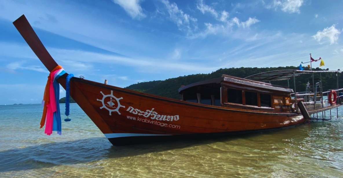Krabi: Private Long Tail Boat to the 4 Islands - Key Points