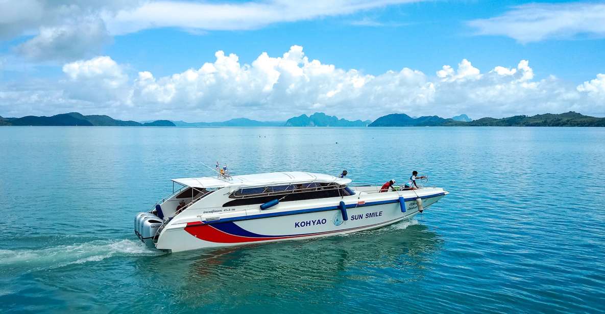 Krabi: Speed Boat Transfer to Koh Yao - Key Points