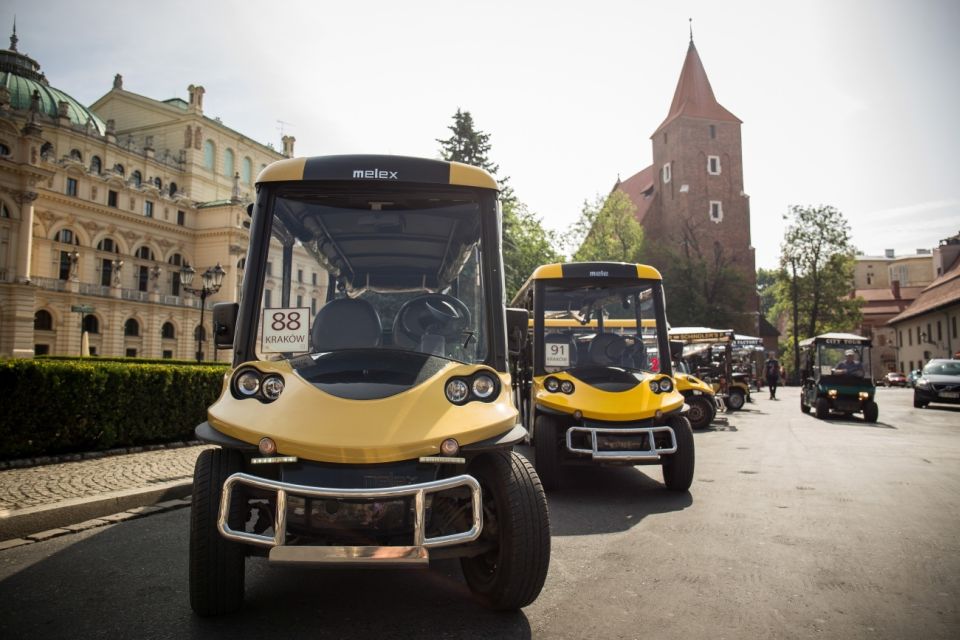 Krakow: City Tour of 3 Districts by Electric Car - Tour Highlights