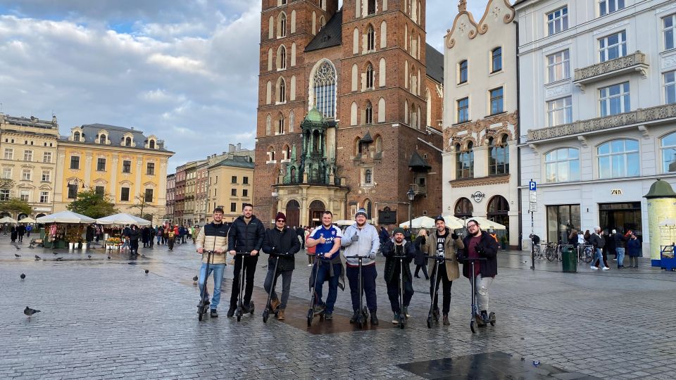 Krakow: Full Tour, Old Town and Jewish Quarter Scooter Tour - Key Points
