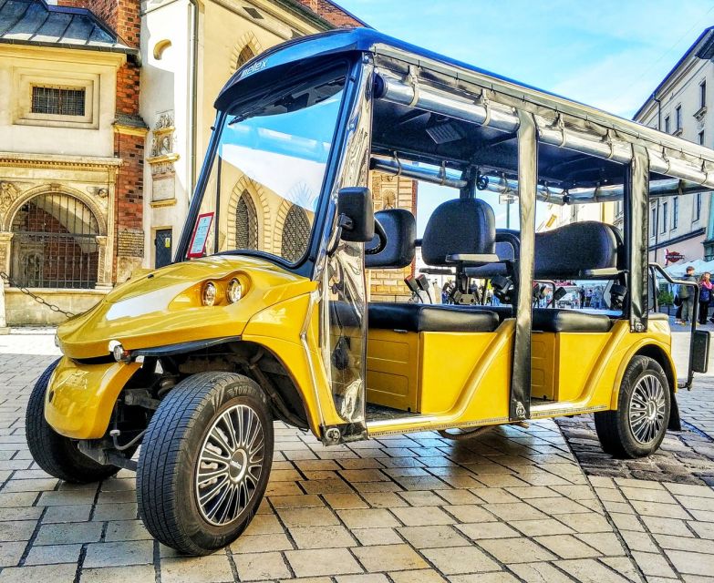 Krakow: Kazimierz by Golf Cart and Schindler's Factory Tour - Key Points