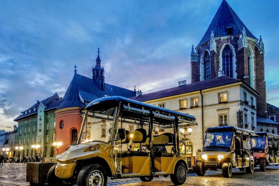 Krakow: Old Town, Ghetto, and Kazimierz Golf Cart Tour - Key Points