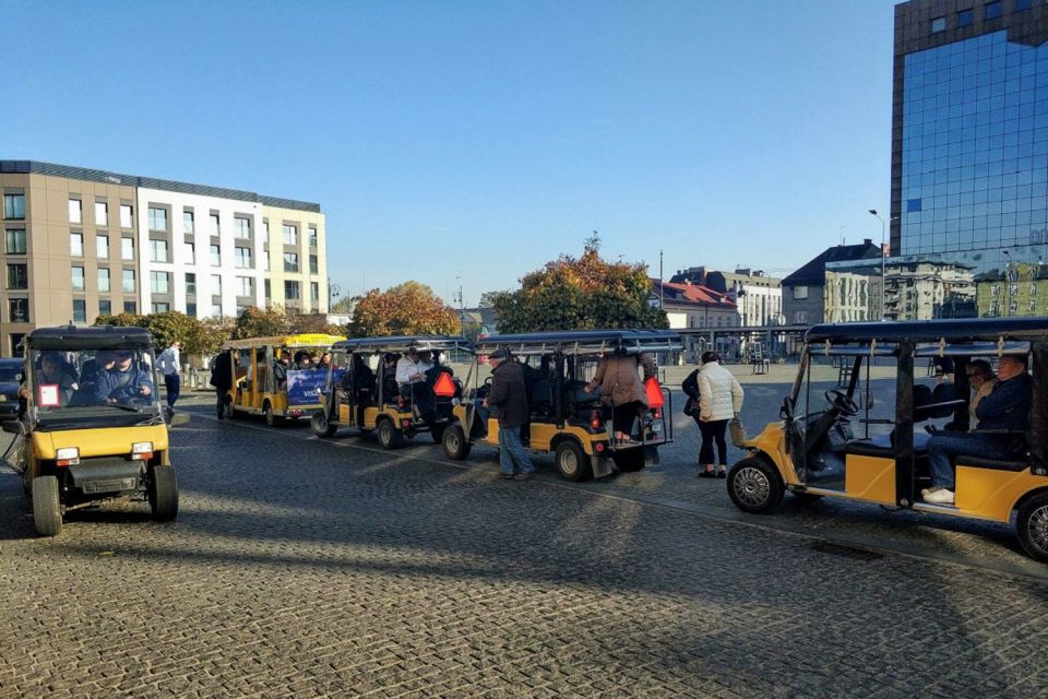 Krakow: Old Town, Ghetto, and Kazimierz Golf Cart Tour - Key Points