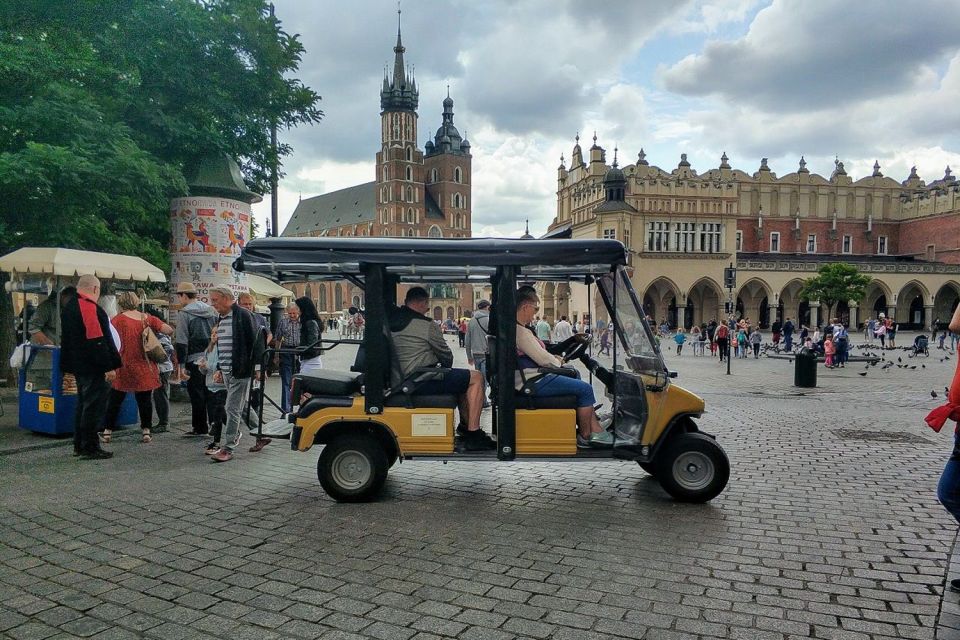 Krakow: Old Town Golf Cart Tour With Wawel Castle Tour - Key Points