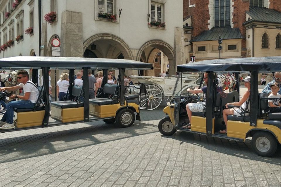 Krakow: Old Town Tour by Golf Cart and Vistula Cruise - Key Points