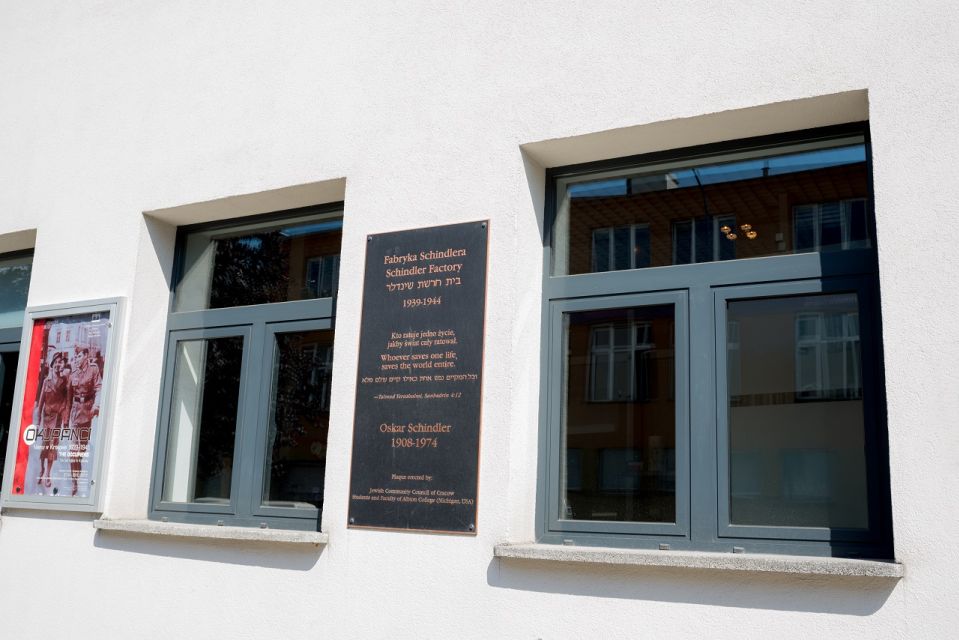 Krakow: Schindler's Factory, Ghetto, and Plaszow Camp Tour - Key Points