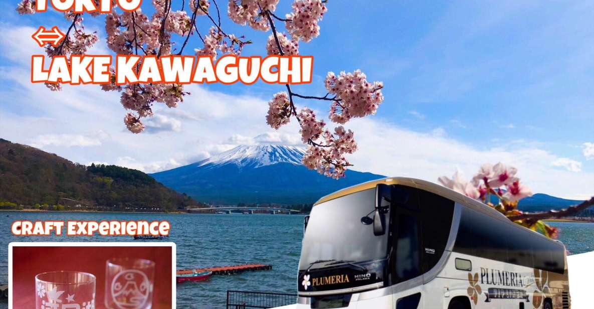 Lake Kawaguchi From Tokyo Bus Ticket Oneway/Roundway - Just The Basics
