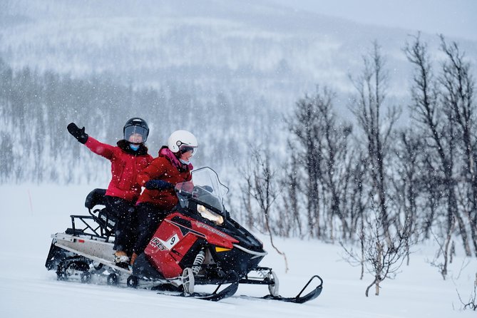 Lapland Lyngen Alps Snowmobile Safari From Tromso - Key Points