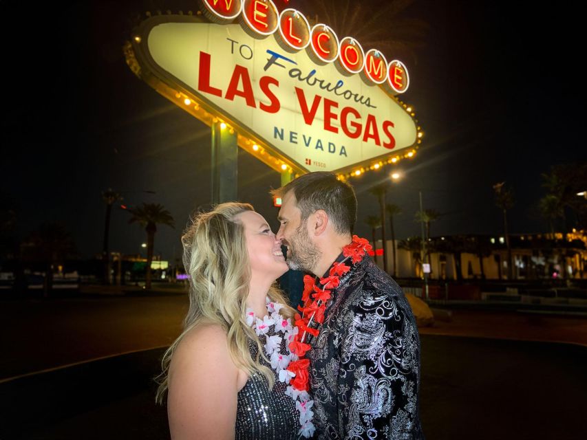 Las Vegas: Elvis Wedding at the Las Vegas Sign With Photos - Key Points