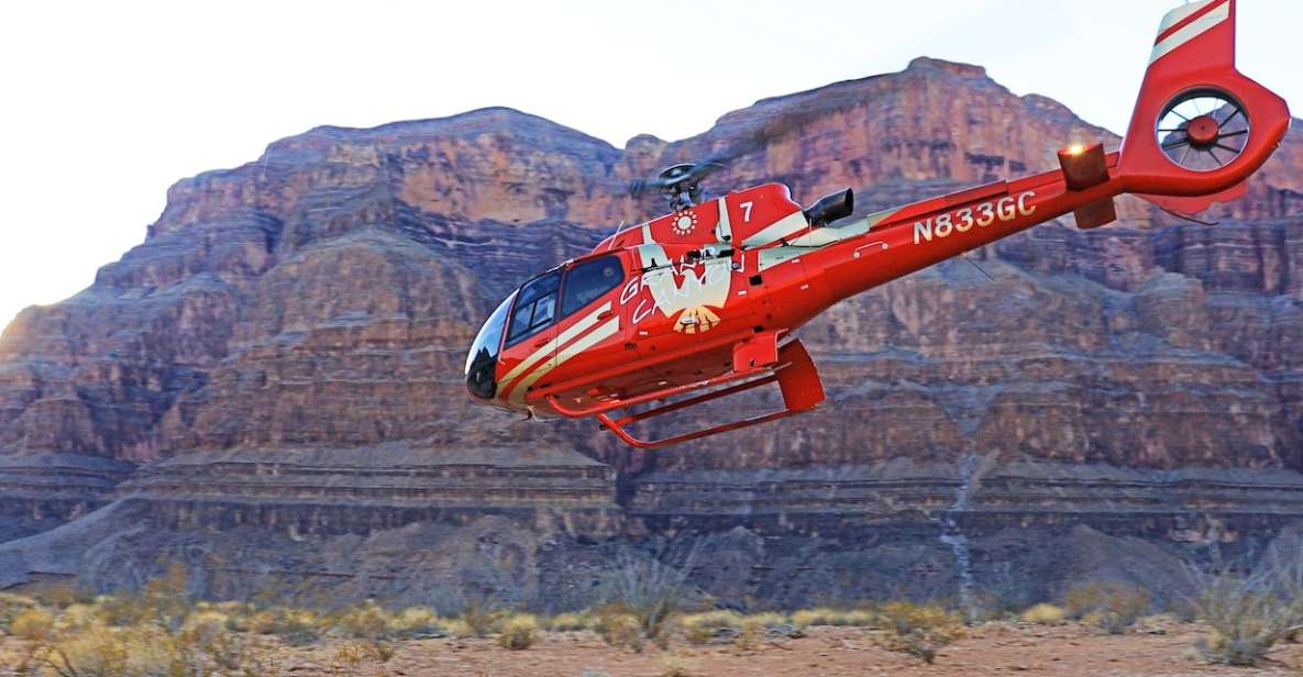 Las Vegas: Grand Canyon Helicopter Ride, Boat Tour & Skywalk - Key Points