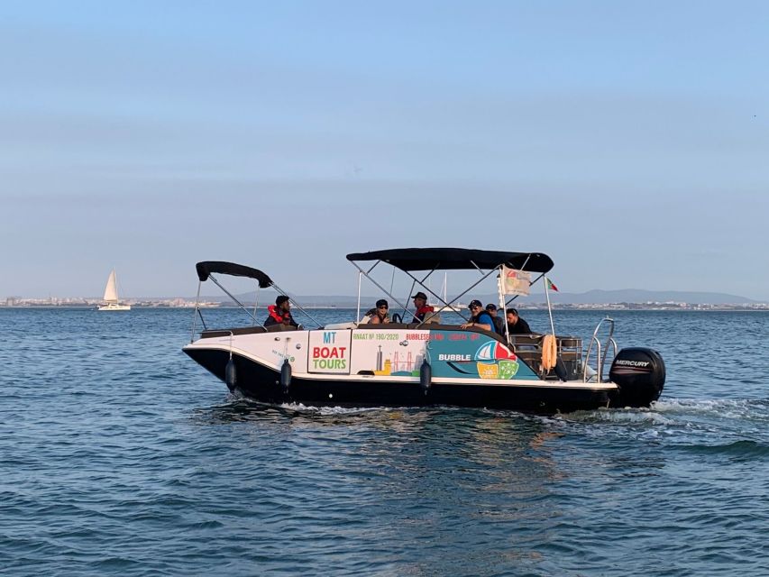 Lisbon: 2-Hour Private Boat Tour With 6 Bottles of Champagne - Key Points