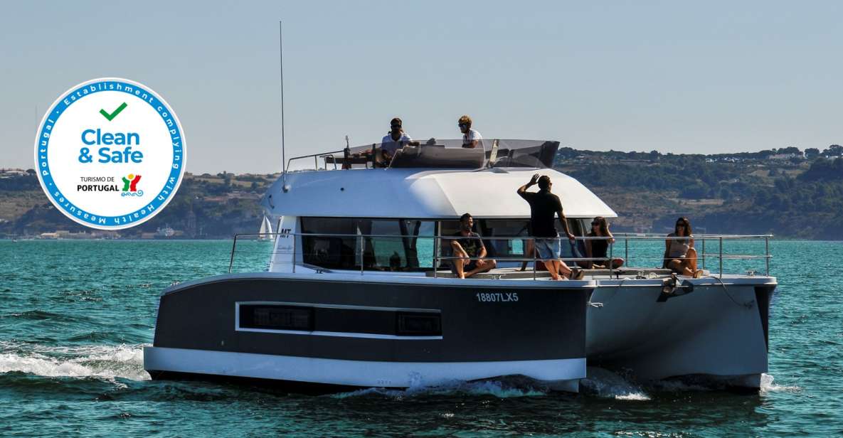 Lisbon 2-Hour Private Tour by Power Catamaran 18 People - Key Points